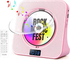 Desktop CD Player with Speakers, ROADOM Bluetooth CD Player with Hi-Fi Stereo by ROADOM