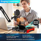 Podcast Equipment Bundle with 3.5mm Condenser Microphone - Image 5