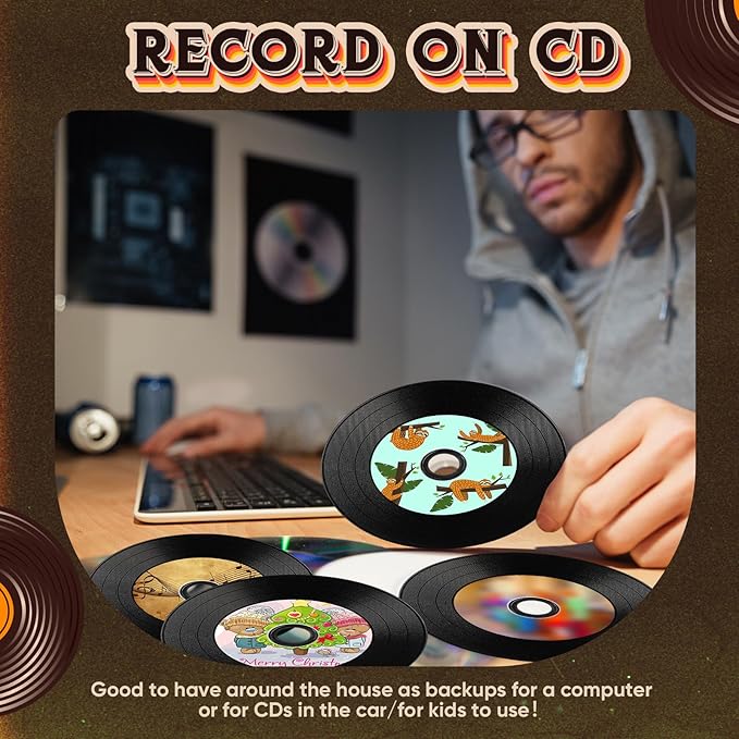 25 Pcs Recordable Blank Media Discs 700MB 80 Minutes 52X - Image 6