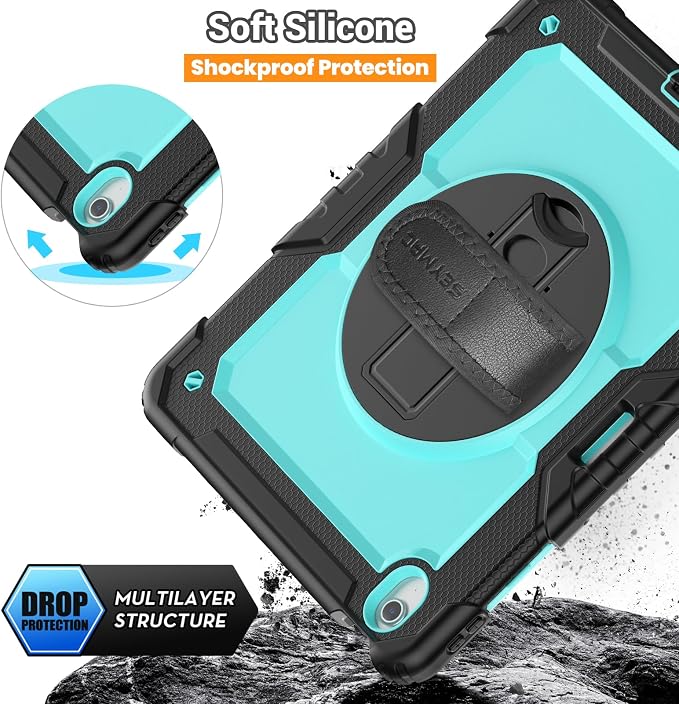 SEYMAC for iPad Air 13 Inch Case M3 2025/ M2 2024, Heavy Duty Shockproof - Image 7