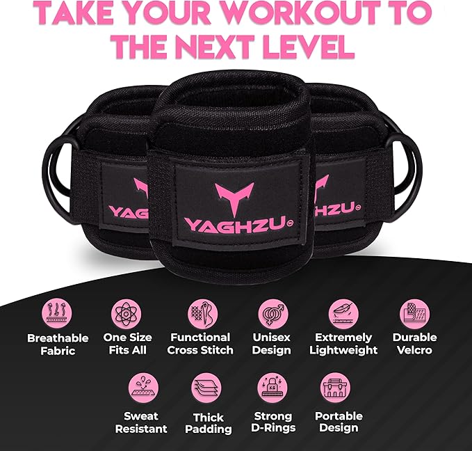 Ankle Straps for Cable Machines Women - Image 2