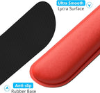 Dapesuom Enlarge Keyboard Wrist Rest, Memory Foam Wrist Cushion - Image 4