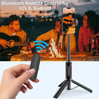 Selfie Stick Aluminum Alloy Selfie Stick Tripod - Image 5