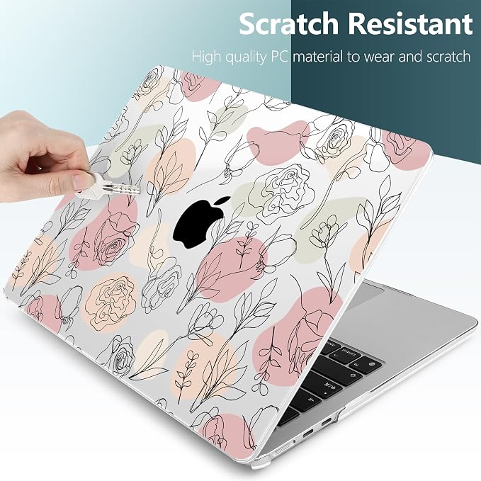 TWOLSKOO Compatible with M4 MacBook Air 15 inch Case 2025-2023 Released Model - Image 4