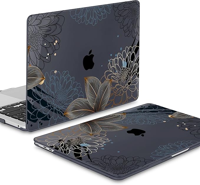 Mektron for MacBook Air 13 Case A1466/A1369, Snap-on Plastic Hard Shell Cover - Image 4