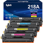 218A Toner Cartridges 4 Pack by RitoTech