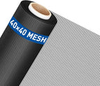 MAGZO Window Screen Replacement Mesh Roll, 37.4in × 16.4ft Upgraded Dual by MAGZO