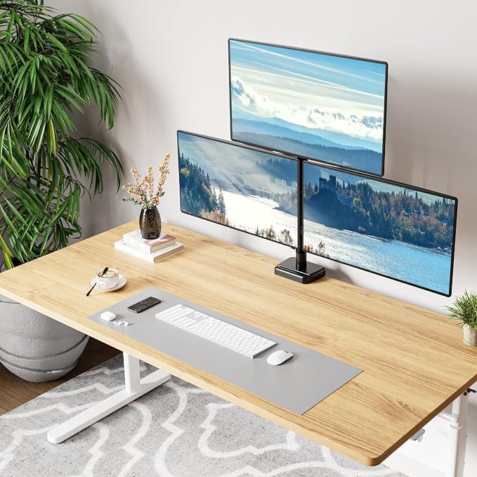 MOUNT PRO Triple Monitor Mount for Max 32" Computer Screen, Adjustable 3 - Image 8