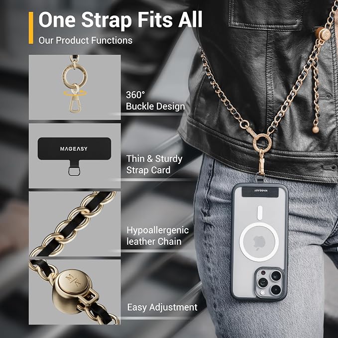 MAGEASY Crossbody Phone Chain Strap - Image 4