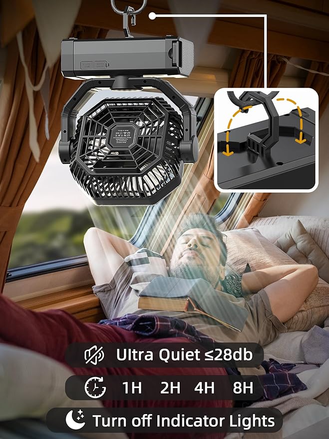 Portable Rechargeable Fan - Image 5