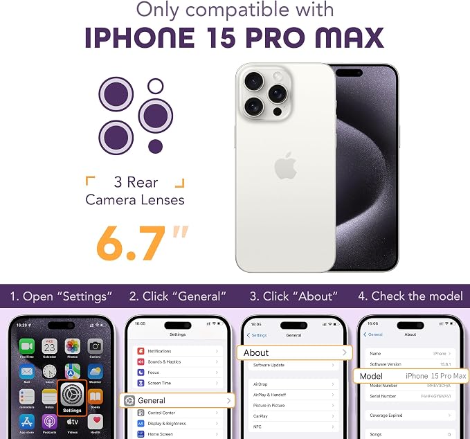 Magnetic for iPhone 15 Pro Max Case, Compatible - Image 7