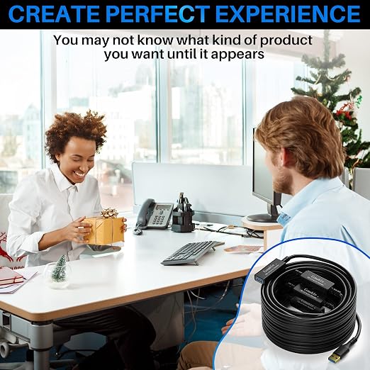 USB 3.0 Active Extension Cable 100 Feet, Long USB Type-A Male to Female - Image 7