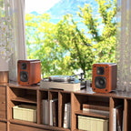 Saiyin Bluetooth Bookshelf Speakers - Image 4