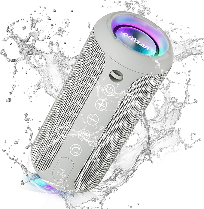 Ortizan Portable Bluetooth Speaker, IPX7 Waterproof Wireless Speaker by Ortizan