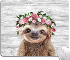 Hokafenle Mouse Pad, Cute Sloth by Hokafenle