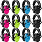 Xuhal 12 Pcs Kids noise reduction headphones Ear Protection Earmuffs by Xuhal