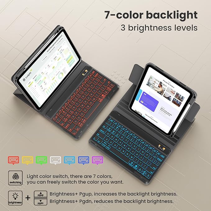 Magnetic Keyboard Case for iPad Air 5th 4th Generation 10.9 inch Pro 11 - Image 4