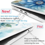 Mektron for 2025 M4 MacBook Air 13.6 Inch A3240 Case Fits 2023 A2681 M2 2024 - Image 2