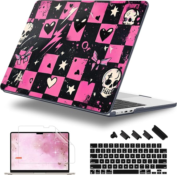 Case for MacBook Air 15 Inch 2025 2024 2023 Release M4 A3241 M3 A3114 M2 A2941 by WelcomeViseNewitems