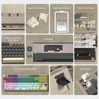 QK87 75% Keyboard with Multimedia Screen, QMK/VIA Wireless Gaming Keyboard - Image 5