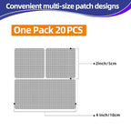 KING MOUNTAIN Grey Window Screen Repair Patch, Strong Adhesive & Waterproof - Image 4