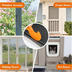 2PACK MAGZO Window&Door Screen Replacement Kit, - Image 8