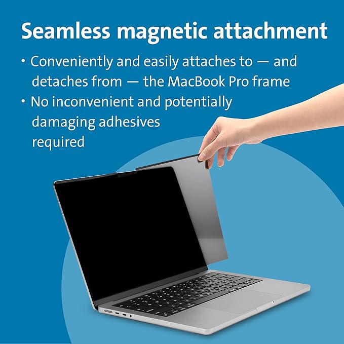 Kensington MP14 Magnetic MacBook Pro Privacy Screen - Image 2