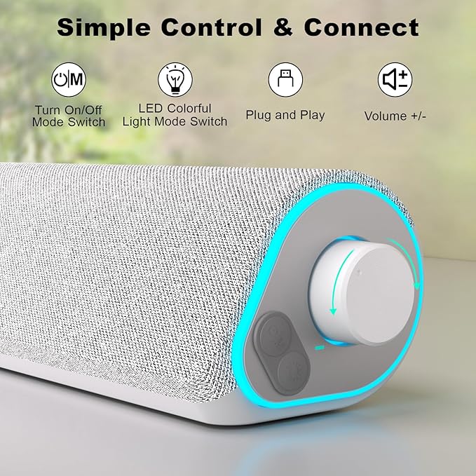 SOULION R50 Bluetooth Computer Speakers - Image 3