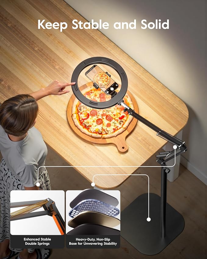 LUXSURE Ring Light Tripod for iPhone - Image 5