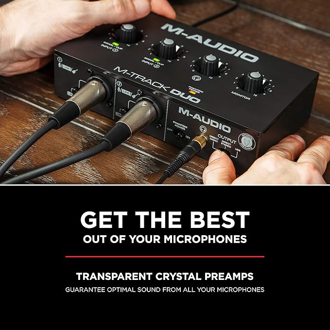 M-AUDIO M-Track Duo USB Audio Interface - Image 5