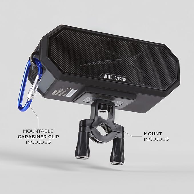 Altec Lansing Loud Portable Speakers Bluetooth Wireless Waterproof - Image 5