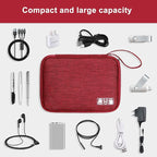 CILLA Travel Cord Organizer Case, Portable Waterproof Storage Bag - Image 5