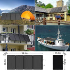 400W 42V ETFE Portable Solar Panel, IP68 Waterproof Foldable 24% High Conversion - Image 5