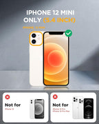 Miracase Magnetic for iPhone 12 mini Case, Drop & Scratch-Resistant, Shockproof - Image 2