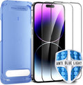 for iPhone 14 Pro Max Screen Protector Blue Light Full Coverage Dynamic Island by MOCOLL