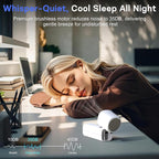 Personal Handheld Fan, Portable 3-in-1 High-Speed Turbo Fan - Image 3