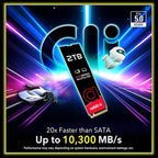 Addlink G55 2TB PCIe 5.0 Gen5 NVMe M.2 SSD- Up to 10, 300 MB/s - Image 2