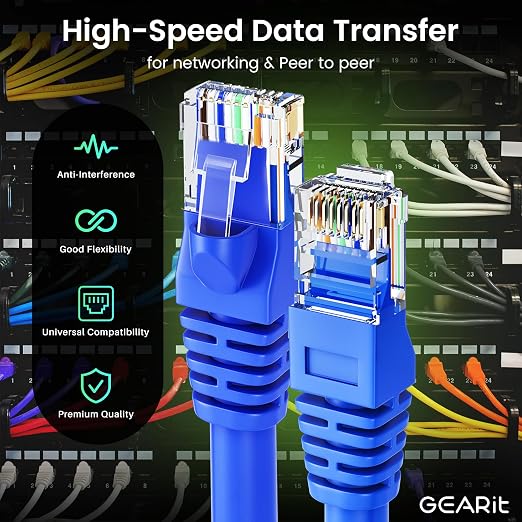 GearIT Cat 6 Ethernet Cable Pack - Image 3