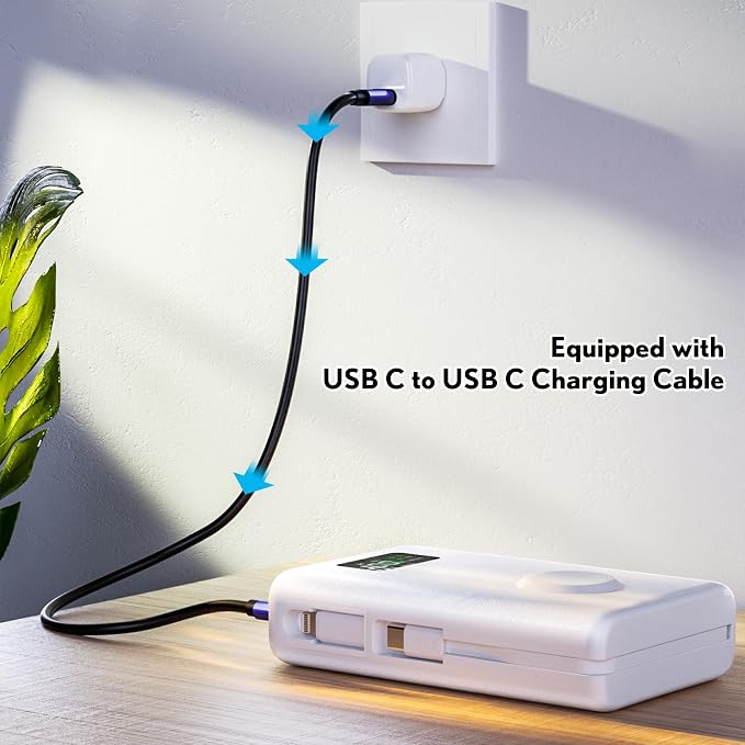 pzoz 20000mAh Portable Power Bank Powerbank Battery Pack - Image 6