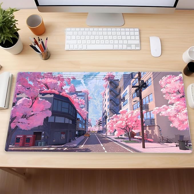 Japanese Cherry Blossom Mouse Pad - Image 6