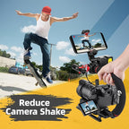 Zeadio Camera Stabilizer, Handle Grip Handheld Stabilizer - Image 5