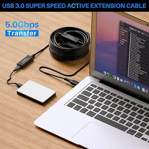 USB 3.0 Active Extension Cable 75 Feet, Long USB Type-A Male to Female Extender - Image 5