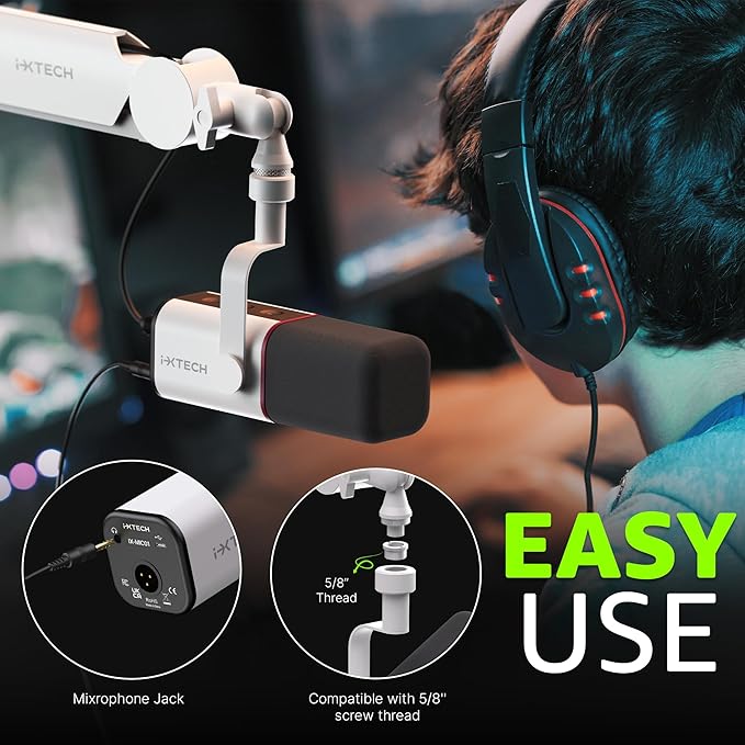 IXTECH Cardioid Dynamic Microphone - Image 6