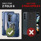TONGATE for Z Fold 6 Case with Ring Stand, Built-in S Pen Holder & Glass Screen - Image 2