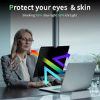 Privacy Screen for MacBook Air 13.6 Inch M2/M3/M4--A3240/A3113/A2681, Anti Blue - Image 4