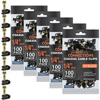 Best Connections Coaxial Cable Clips by BESTCONNECTIONS