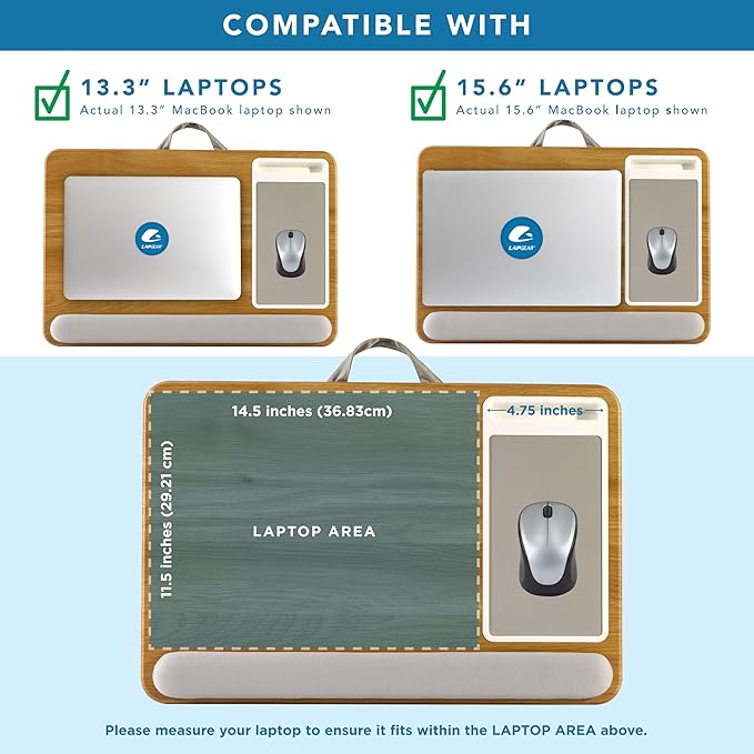 LAPGEAR Home Office Pro Lap Desk - Image 3