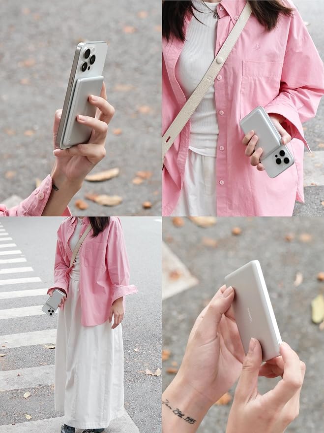 TORRAS Magnetic Portable Charger, 000mAh Wireless Power Bank - Image 8