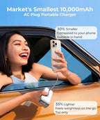 1 Pack Portable Charger with Built-in USB-C Cable & Plug, 000mAh 5V/4.5A Power - Image 5