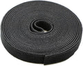 Pasow Fastening Tape Cable Tie Double Side Nylon Power Wire Management 3/4Inch by PASOW
